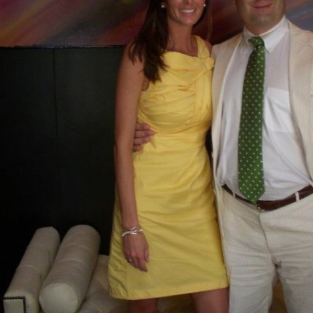 Suzy Chin for Maggy Boutique Yellow Dress